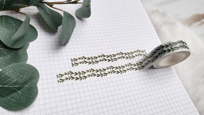 Washi Tape Blumenranke